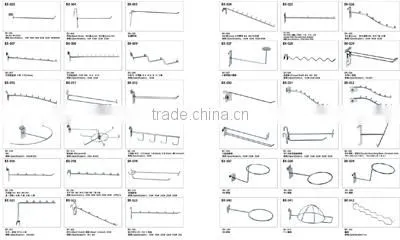 wholesale grid wall accessories supermarket fixture
