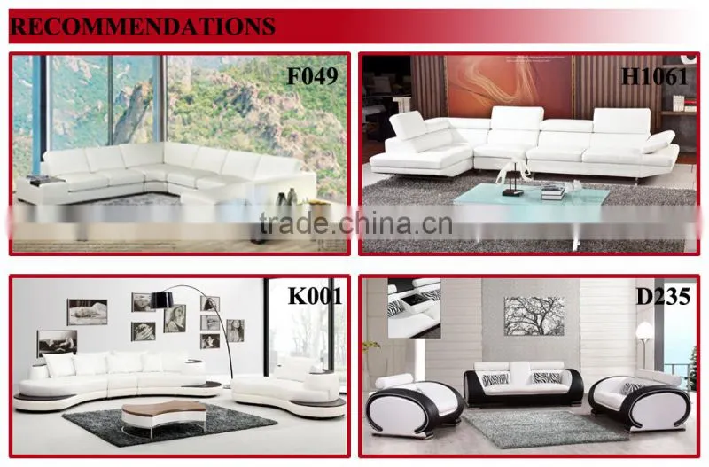 AD508 Leather recliner couch