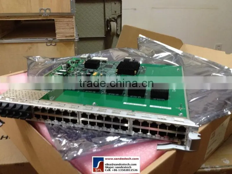 Huawei ES0DG48CEAT0 G48CEAT0 03030JFH 36-port 10/100/1000BASE-T and 12-port 100/1000BASE-X card for Huawei S7703 S7706 S7712