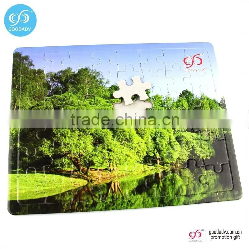 Factory direct selling printed 3d jigsaw puzzle paper puzzle for games