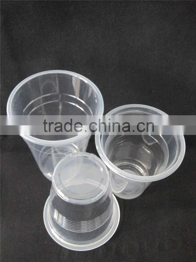 Good friend for hot summer!Food grade clear ice cream plastic cup manufactured by factory T&L