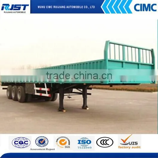 China best selling 3 axles 40ton cargo semi trailer