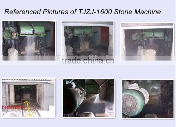 Multi blade cutting stone machine