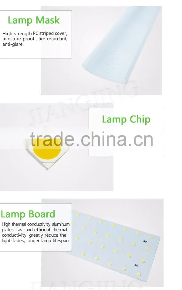 2015 popular design 45w ip65 waterproof RA 75 fireproof led tri-proof light
