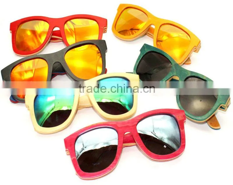 China Professional Design high quality cheap handmade wood sunglasses