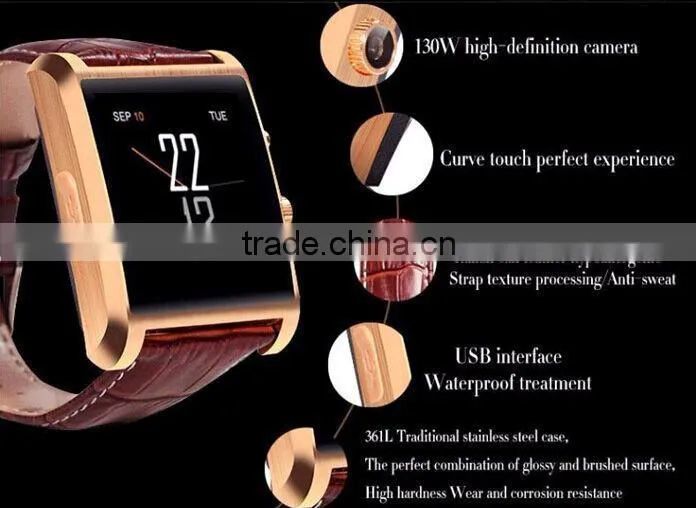 New Arrive smart watch for Android phone DM08 Sync bluetooth Pedometer Camera mp3 Player bluetooth smart wrist watch