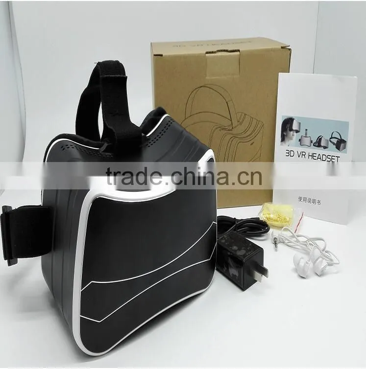 Cheap price Allwinner H8 Octa core CPU VR all in one,Andriod 4.4 OS all in one vr headset,5inch HD screen vr all in one