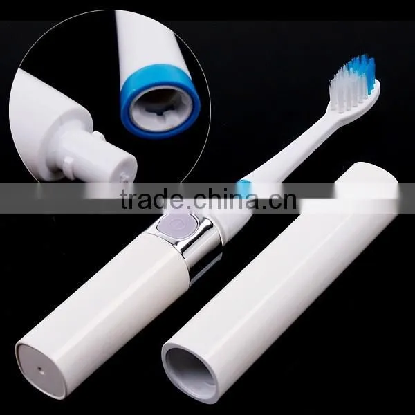 Pen type portable electric toothbrush with different colors