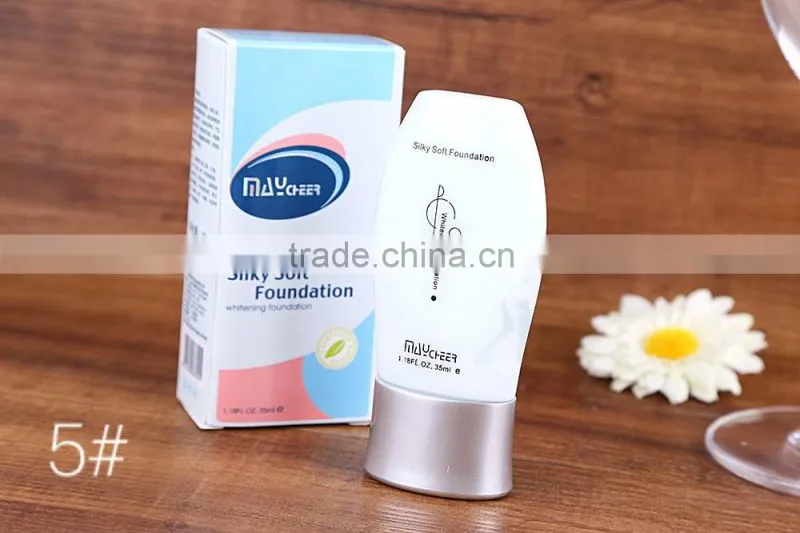Face Use and Foundation Type skin whitening liquid foundation alibaba beauty products