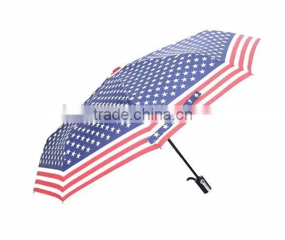 Automatic telescopic full printed umbrella with sublimation