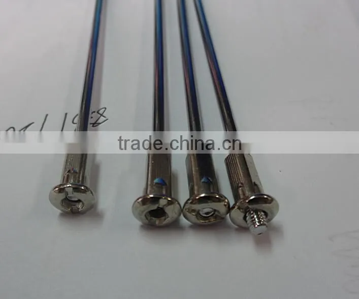 Stainless Steel Or 45#Steel 12G Motorcycle Spokes Nipples