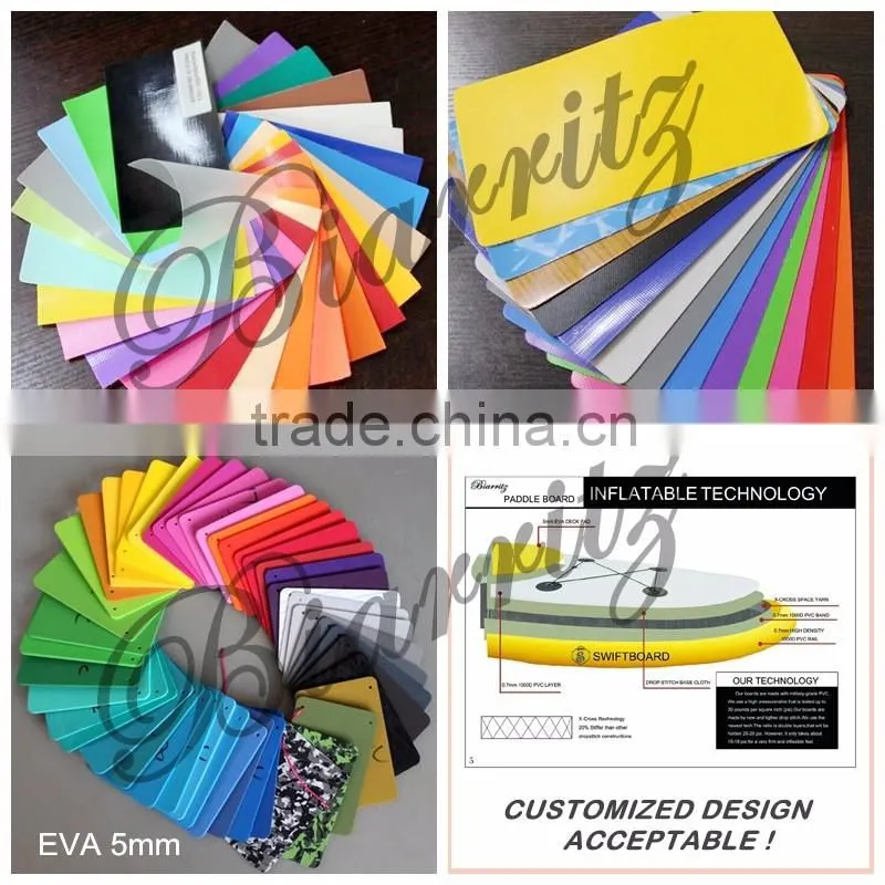 OEM EVA Surf inflatable sup board stand up paddle board deck pads