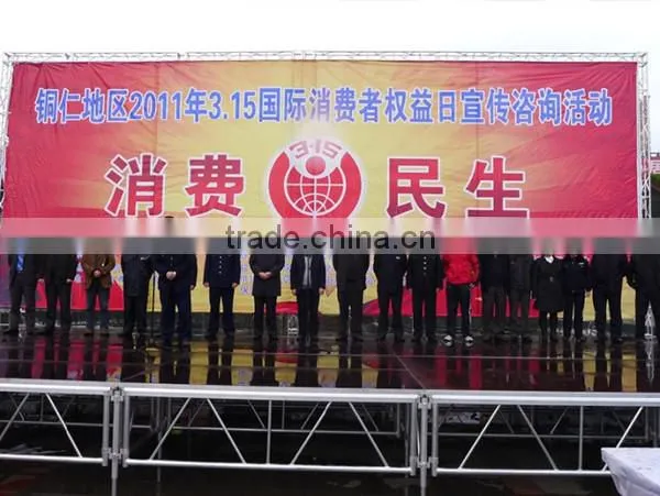 1.22*1.22m 1.22*2.44m Customized Adjustable Stage Platform