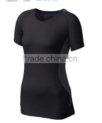 New black women running shirt in china special design