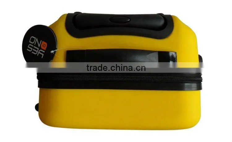 2014 china factory High quality fashion ABS elastic paint suitcase/waterproof