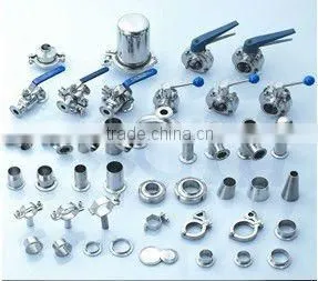 Sanitary B19W ferrule adapter