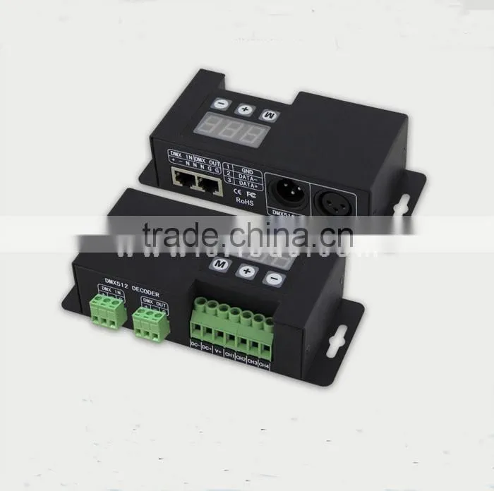 DC12-48V 3channels 700MA dmx512 constant current led rgb dmx decoder dmx to spi decoder