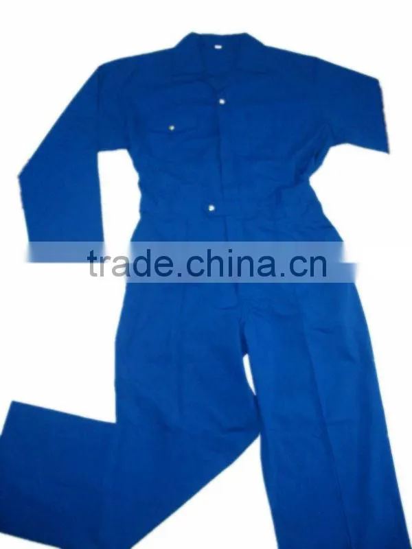new design high quality long sleeve boiler suit work workwear uniform coverall manufacture in china