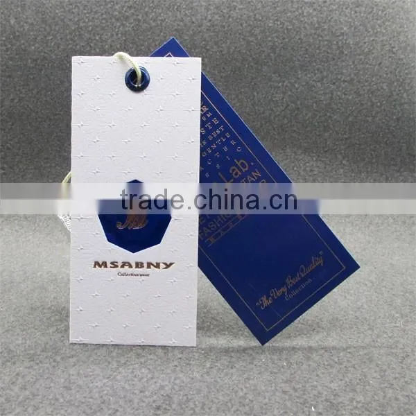 Embossed Stars Casual Design Labels For Clothing