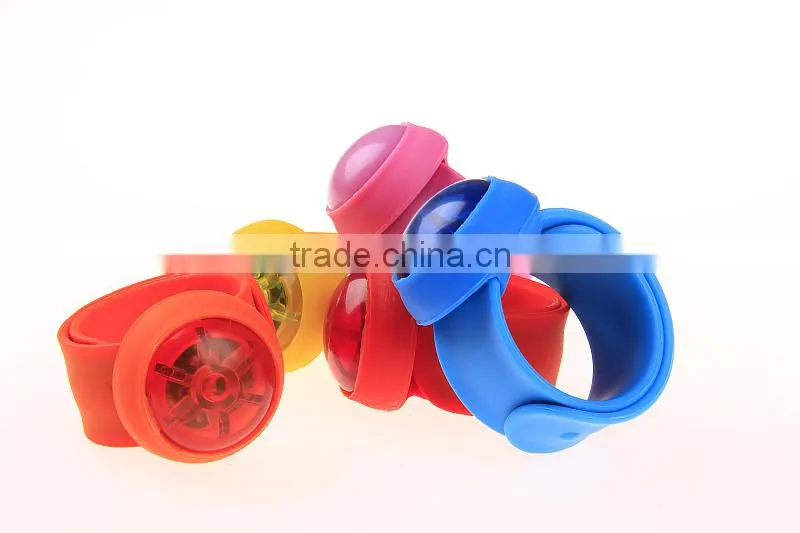 promotional led flash Snap slap watch band
