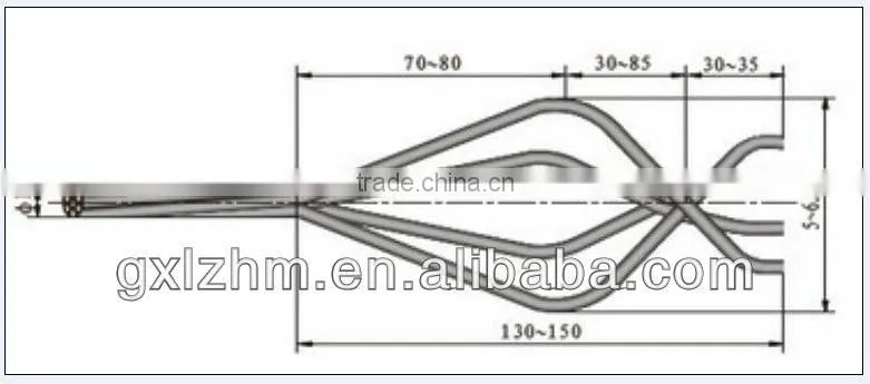 HM15(13)prestressed fixed end H type anchorage system