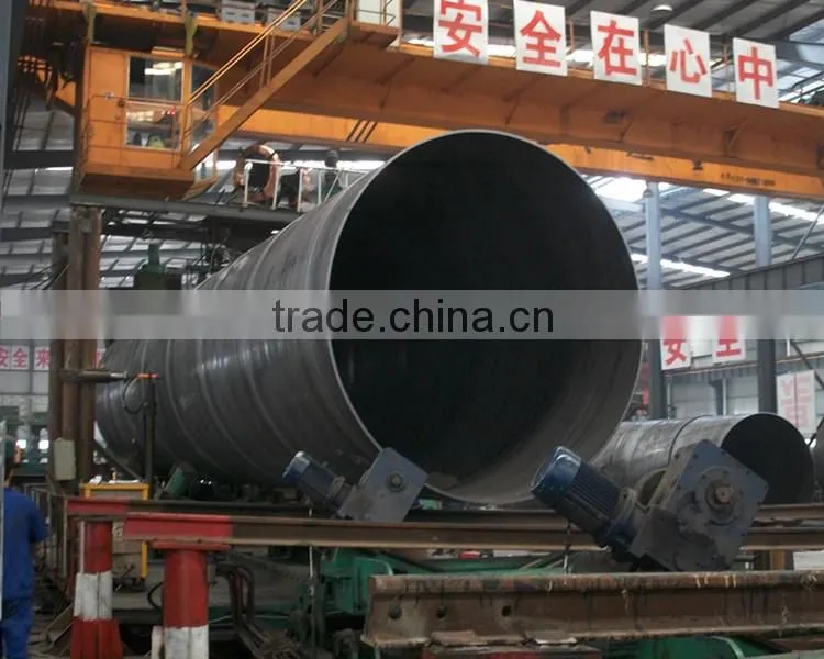 Large Diameter Spiral Submerged Arc Welded Steel Pipe