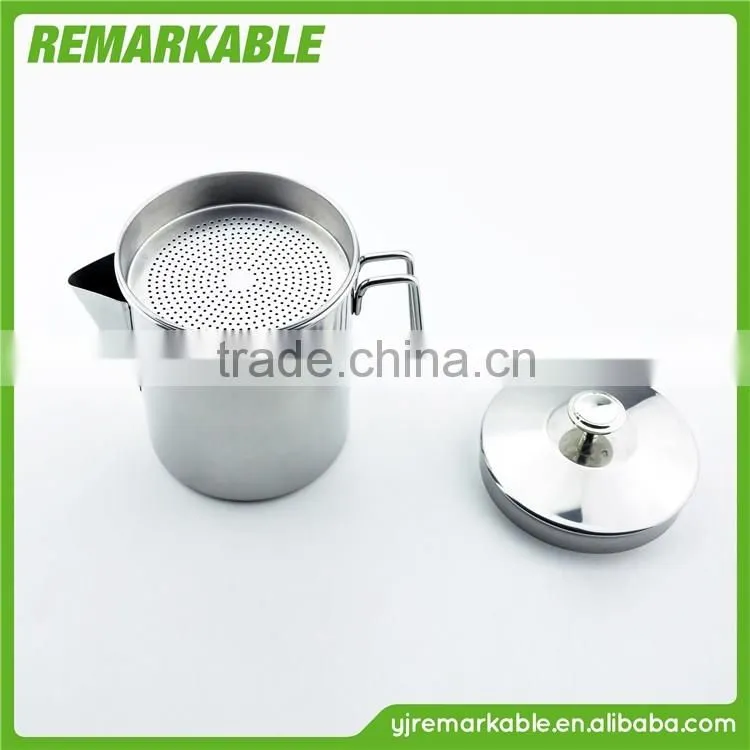 ZFH-0013 High grade Stainless steel BBQ tool Oil cup Silicone brush PP head Handle Convenient cleaning set
