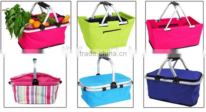 Good quality wholesale foldable picnic basket set
