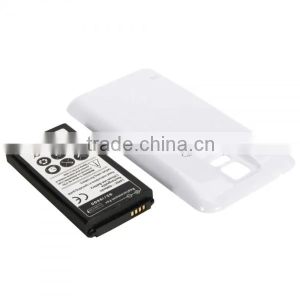 6500mAh 3.8V Battery for Samsung i9600 S5 Battery OEM And Battery Case White