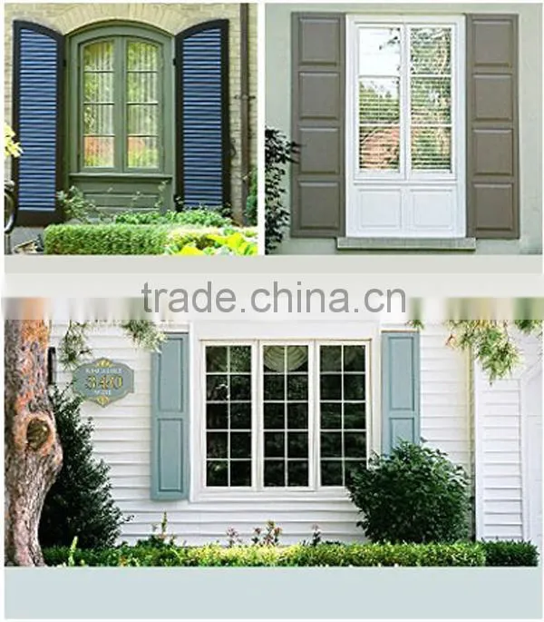 Interior louver shutter door