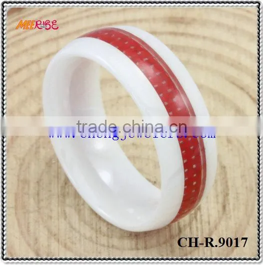 2015 New black diamond ceramic rings for engagement
