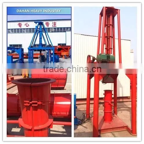 Centrifugal spinning spiral pipe and tube forming machine price