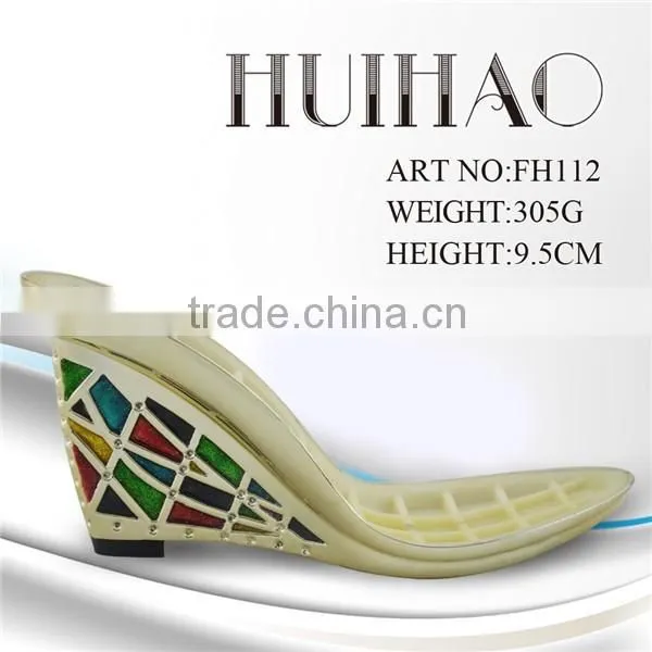 FH117 ABS high heel sole/shoe heel/shoe part
