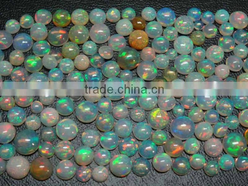6x4 Ethiopina opal cabochon, ++AAA quality , play of color and fire