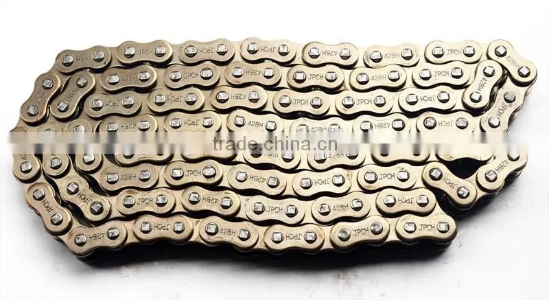 428H Yellow Motorcycle Chain