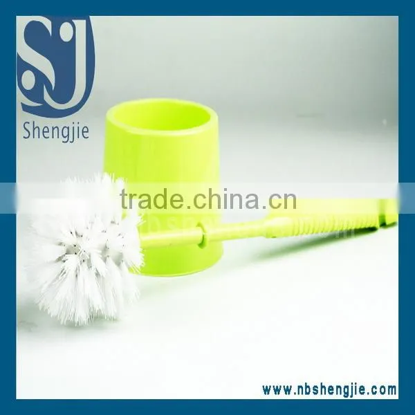 Trade Assurance Cleaning plastic toilet brush with the same color holder