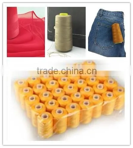 the best price for polyester color yarn , 100% polyester yarn sewin thread , ring spun yarn