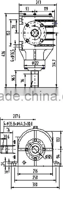 Rotary Tiller Gearbox