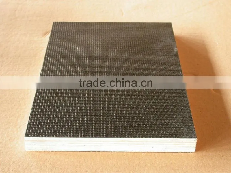 18mm anti-slip film faced plywood, wire-mesh film faced plywood,madera contrachapada