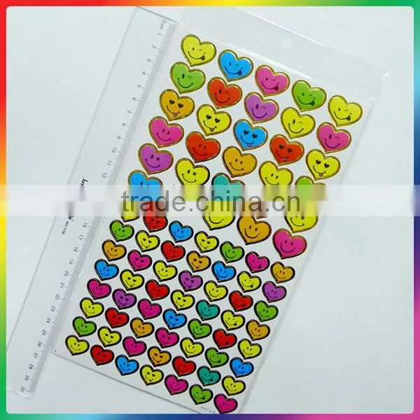 stars 3D blister cartoon stickers