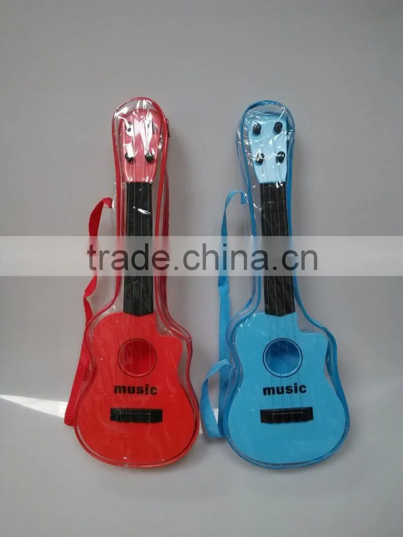 Musical instrument guitar toys,plastic guitar with light and music for kid toy.Plastic Simulation Guitar,Child Toy