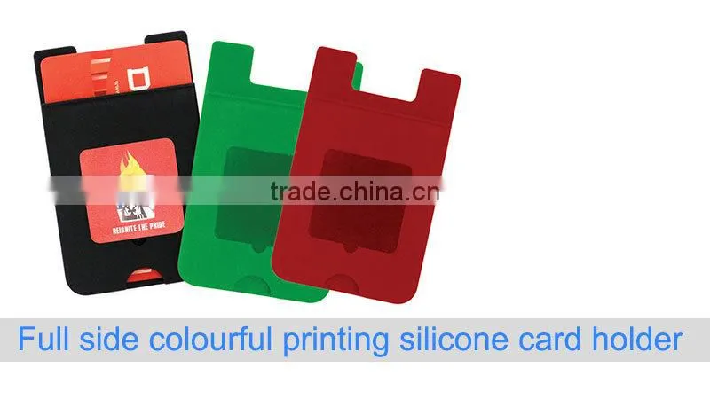 2015 hot sell!keychain credit card holder/hard plastic credit card holder