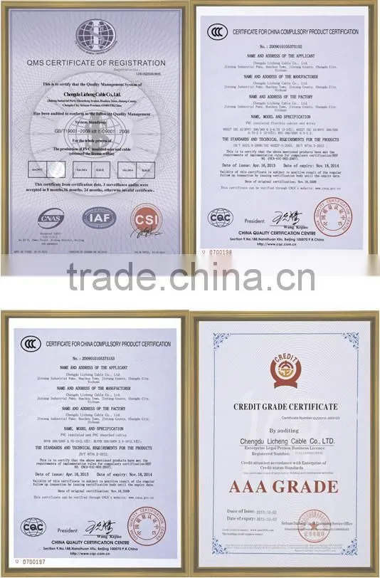 China Manufacturer Copper Conductor PVC Insulated and PVC Sheathed Control Cable----KVV