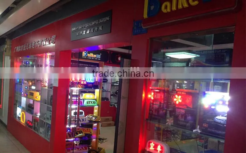 LED Taxi Top Light Cab Roof Light LED Taxi Advertising Sign