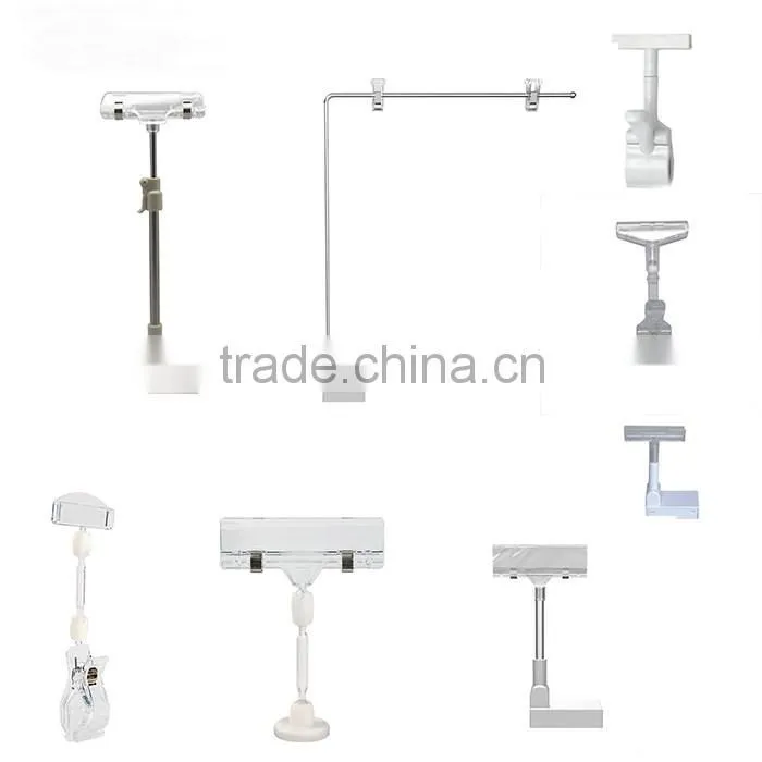 Lifting promotion customized designed sign place holder clip
