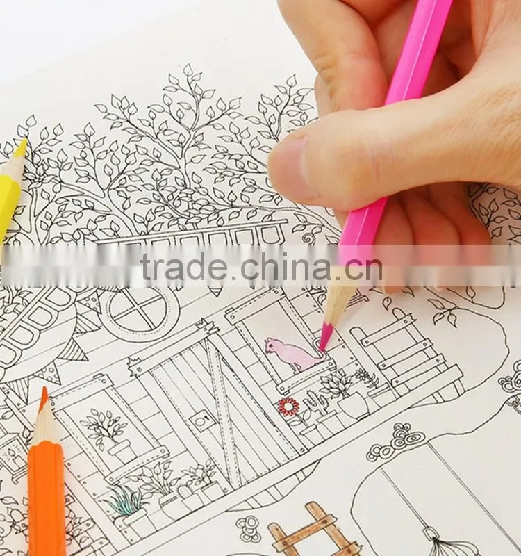 Wholesale high quality 12pcs sharpener wooden drawing drawing pencils