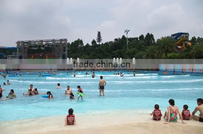Wave machine swim surf pool , wave pool design