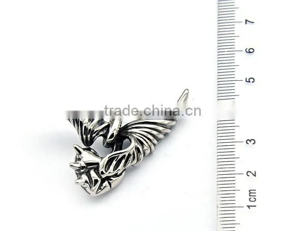 2017 new style pendant jewelry stainless steel gothic animal pendant mens fancy pendant