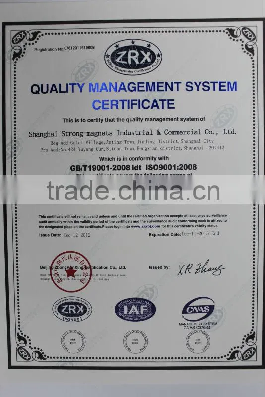shanghai strong magnets China Magnetic Motor Stator