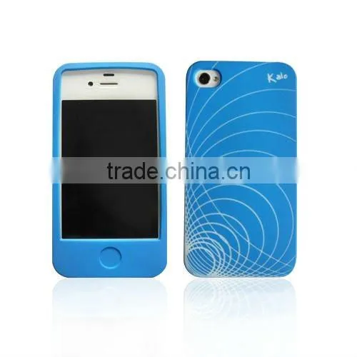 mobile phone silicone case for iPhone 4S